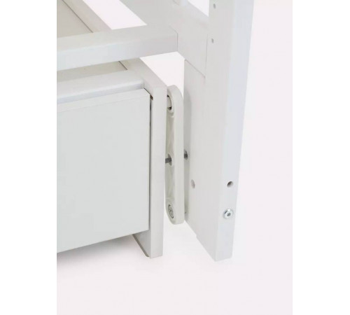 Детская кровать Rant Indy Box маятник, Cloud White