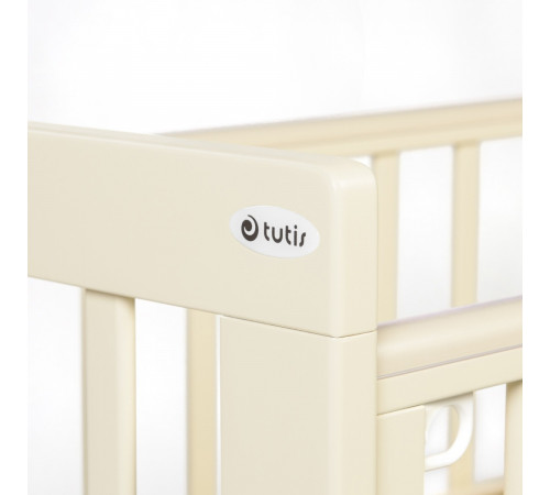 Детская кровать Tutis Cloud 4 (маятник универсальный с ящиком), Ваниль