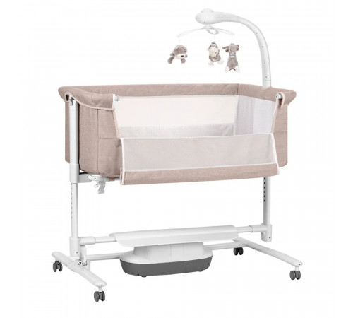 Колыбель Carrello Bloom CRL-10304 Cream Beige (Кремово-бежевый) 