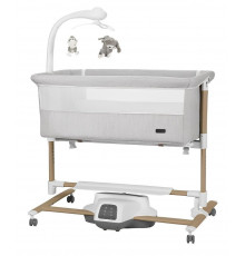 Колыбель Carrello Bloom CRL-10304, Silk Beige Wooden                    