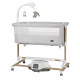 Колыбель Carrello Bloom CRL-10304 Silk Beige Wooden (Серо-бежевый-дерево) 