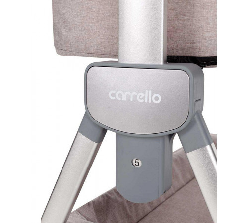 Приставная кроватка Carrello Aria 2 в 1 CRL-16402 Cream Beige (Кремовый бежевый)