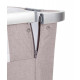 Приставная кроватка Carrello Aria 2 в 1 CRL-16402 Cream Beige (Кремовый бежевый)