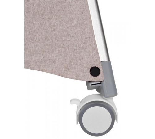 Приставная кроватка Carrello Aria 2 в 1 CRL-16402 Cream Beige (Кремовый бежевый)