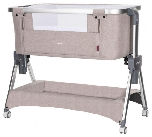 Приставная кроватка Carrello Aria 2 в 1 CRL-16402 Cream Beige (Кремовый бежевый)