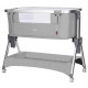 Приставная кроватка Carrello Aria 2 в 1 CRL-16402 Silver Grey (Серебристый серый)