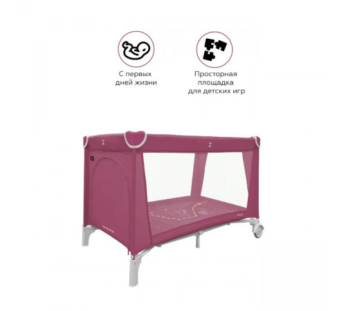 Манеж-кровать Carrello Piccolo Plus CRL-11501/2, Orchid Purple