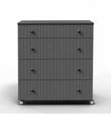Детский комод Antemi Classic НИК 74, Графит