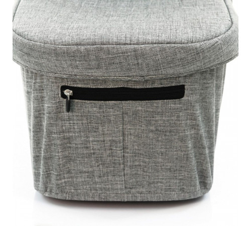Люлька Valco baby External Bassinet для колясок Snap 4 Trend / Snap Ultra Trend, Grey Marle