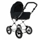 Коляска 2 в 1 Roan Bass Next Classic 2.0 / колеса d12, Caviar Black