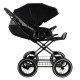 Коляска 2 в 1 Roan Bass Next Classic 2.0 / колеса d12, Caviar Black
