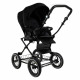 Коляска 2 в 1 Roan Bass Next Classic 2.0 / колеса d12, Caviar Black