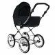Коляска 2 в 1 Roan Bass Next Classic 2.0 / колеса d14, Caviar Black