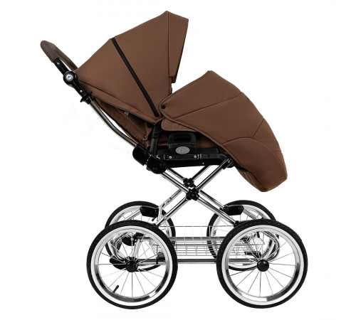 Коляска 2 в 1 Roan Bass Next Classic 2.0 / колеса d14, Mocha Mousse