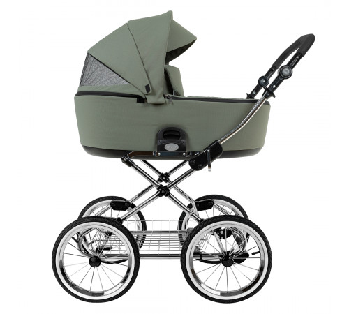Коляска 2 в 1 Roan Bass Next Classic 2.0 / колеса d14, Sage Green
