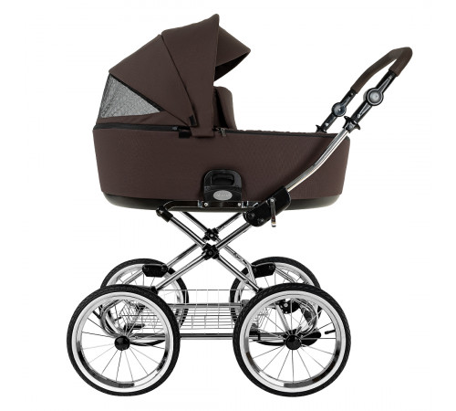 Коляска 2 в 1 Roan Bass Next Classic 2.0 / колеса d14, Turkish Coffe