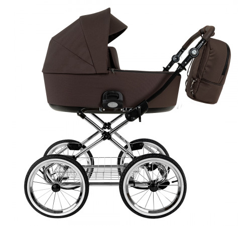 Коляска 2 в 1 Roan Bass Next Classic 2.0 / колеса d14, Turkish Coffe