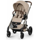 Коляска 2 в 1 Cybex Balios S Lux + Fold Cot, Almond Beige