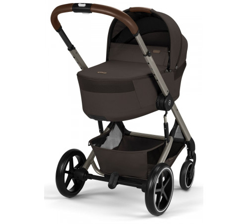 Коляска 2 в 1 Cybex Balios S Lux + Fold Cot, Chocolate Brown