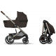 Коляска 2 в 1 Cybex Balios S Lux + Fold Cot, Chocolate Brown