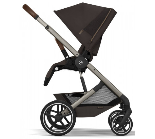 Коляска 2 в 1 Cybex Balios S Lux + Fold Cot, Chocolate Brown