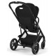 Коляска 2 в 1 Cybex Balios S Lux + Fold Cot, Moon Black