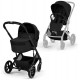 Коляска 2 в 1 Cybex Balios S Lux + Fold Cot, Moon Black