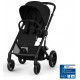 Коляска 2 в 1 Cybex Balios S Lux + Fold Cot, Moon Black