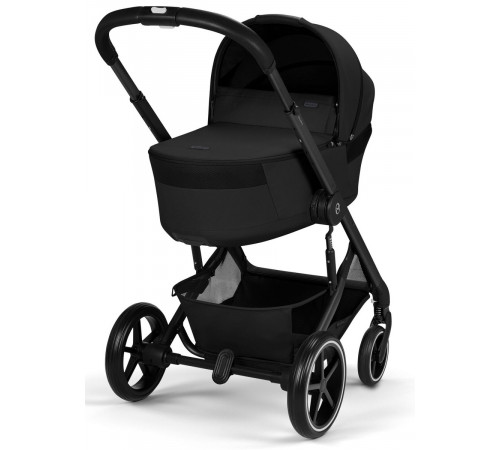 Коляска 2 в 1 Cybex Balios S Lux + Fold Cot, Moon Black