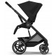 Коляска 2 в 1 Cybex Balios S Lux + Fold Cot, Moon Black