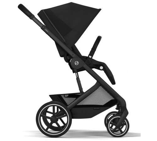 Коляска 2 в 1 Cybex Balios S Lux + Fold Cot, Moon Black