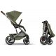 Коляска 2 в 1 Cybex Balios S Lux + Fold Cot, Moss Green