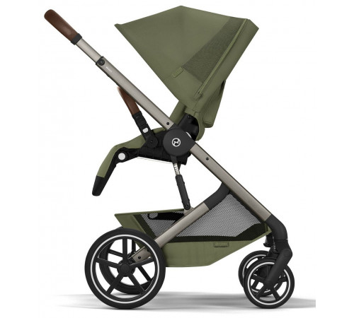 Коляска 2 в 1 Cybex Balios S Lux + Fold Cot, Moss Green