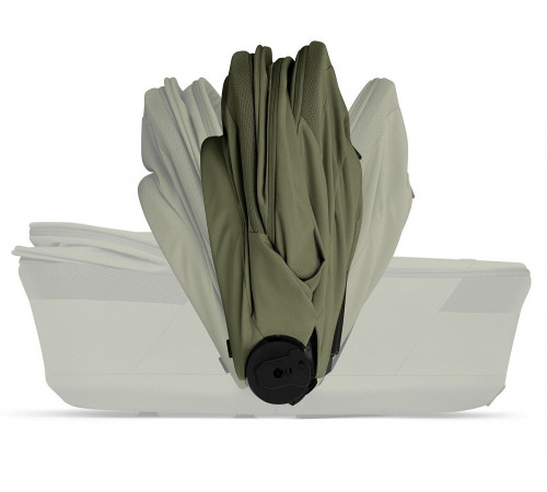 Коляска 2 в 1 Cybex Balios S Lux + Fold Cot, Moss Green