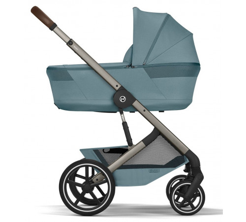 Коляска 2 в 1 Cybex Balios S Lux + Fold Cot, Stormy Blue