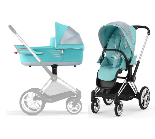Детская коляска 2 в 1 Cybex Priam IV by Jeremy Scott Car