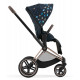 Детская коляска 2 в 1 Cybex Priam IV Jewels of Nature шасси Rosegold (Жемчужины природы)