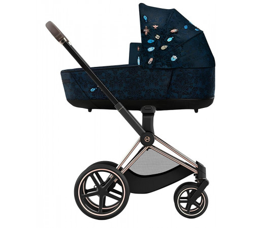 Детская коляска 2 в 1 Cybex Priam IV Jewels of Nature шасси Rosegold (Жемчужины природы)