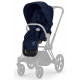 Детская коляска 2 в 1 Cybex Priam IV Rebellious Luxury Denim Blue шасси Rosegold