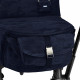 Детская коляска 2 в 1 Cybex Priam IV Rebellious Luxury Denim Blue шасси Rosegold