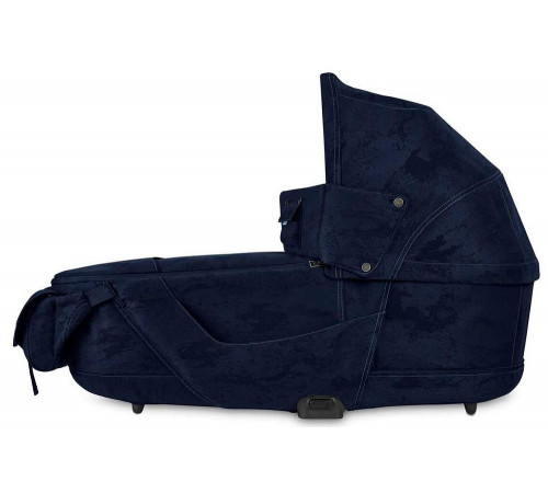 Детская коляска 2 в 1 Cybex Priam IV Rebellious Luxury Denim Blue шасси Rosegold