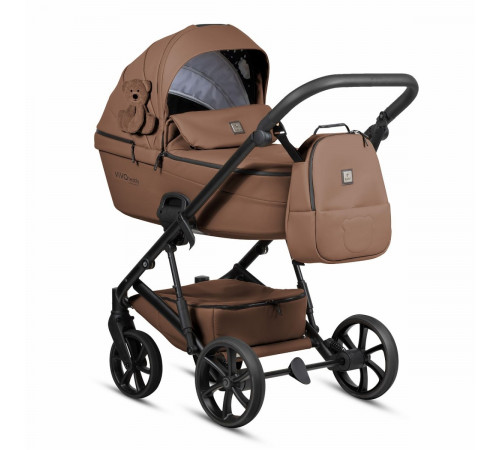 Детская коляска 2 в 1 Tutis Viva 6 Plus Teddy, Biscuit 110
