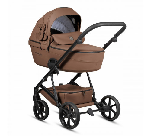 Детская коляска 2 в 1 Tutis Viva 6 Plus Teddy, Biscuit 110