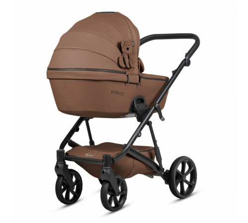 Детская коляска 2 в 1 Tutis Viva 6 Plus Teddy, Biscuit 110