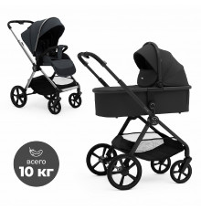 Коляска 2 в 1 Agex Life 2026, Black