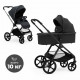 Коляска 2 в 1 Agex Life 2026, Black