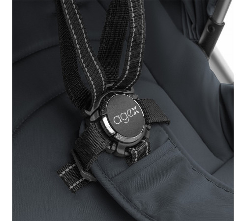 Коляска 2 в 1 Agex Life 2026, Grey
