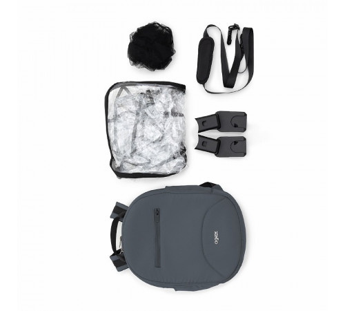 Коляска 2 в 1 Agex Life 2026, Grey