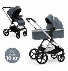 Коляска 2 в 1 Agex Life 2026, Grey