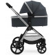 Коляска 2 в 1 Agex Life 2026, Midnight Grey